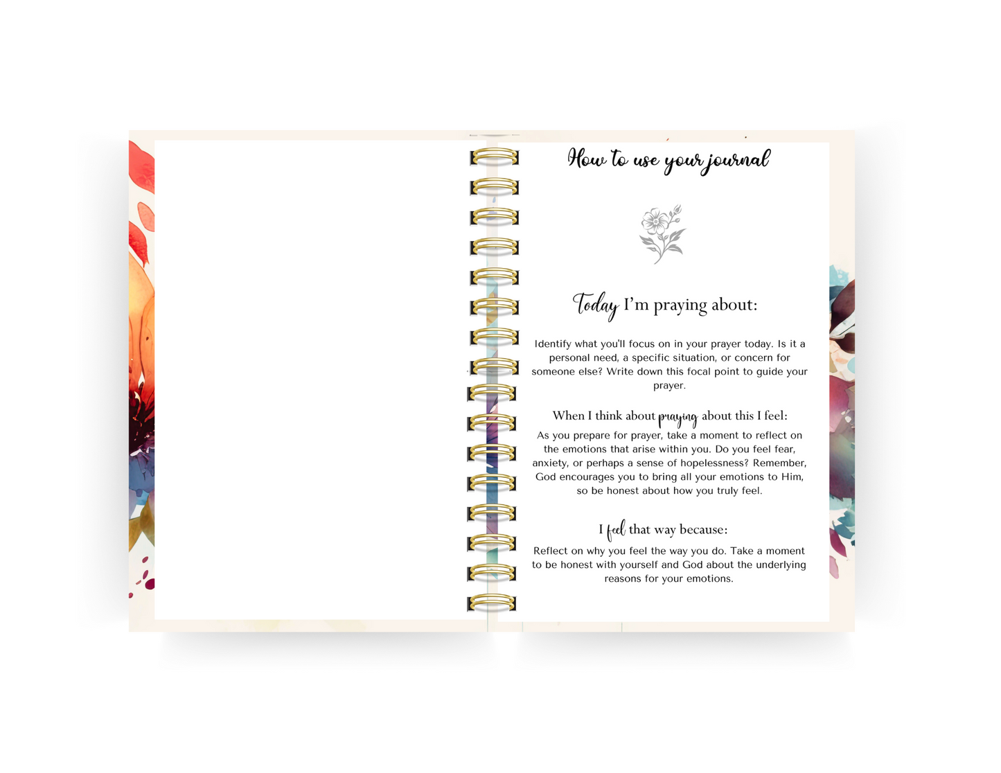 FAITH - Focused Prayer Journal