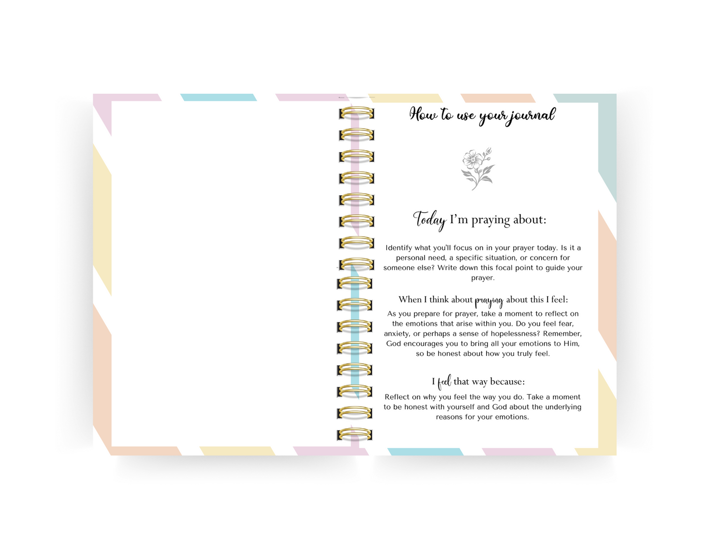 GRACE - Focused Prayer Journal