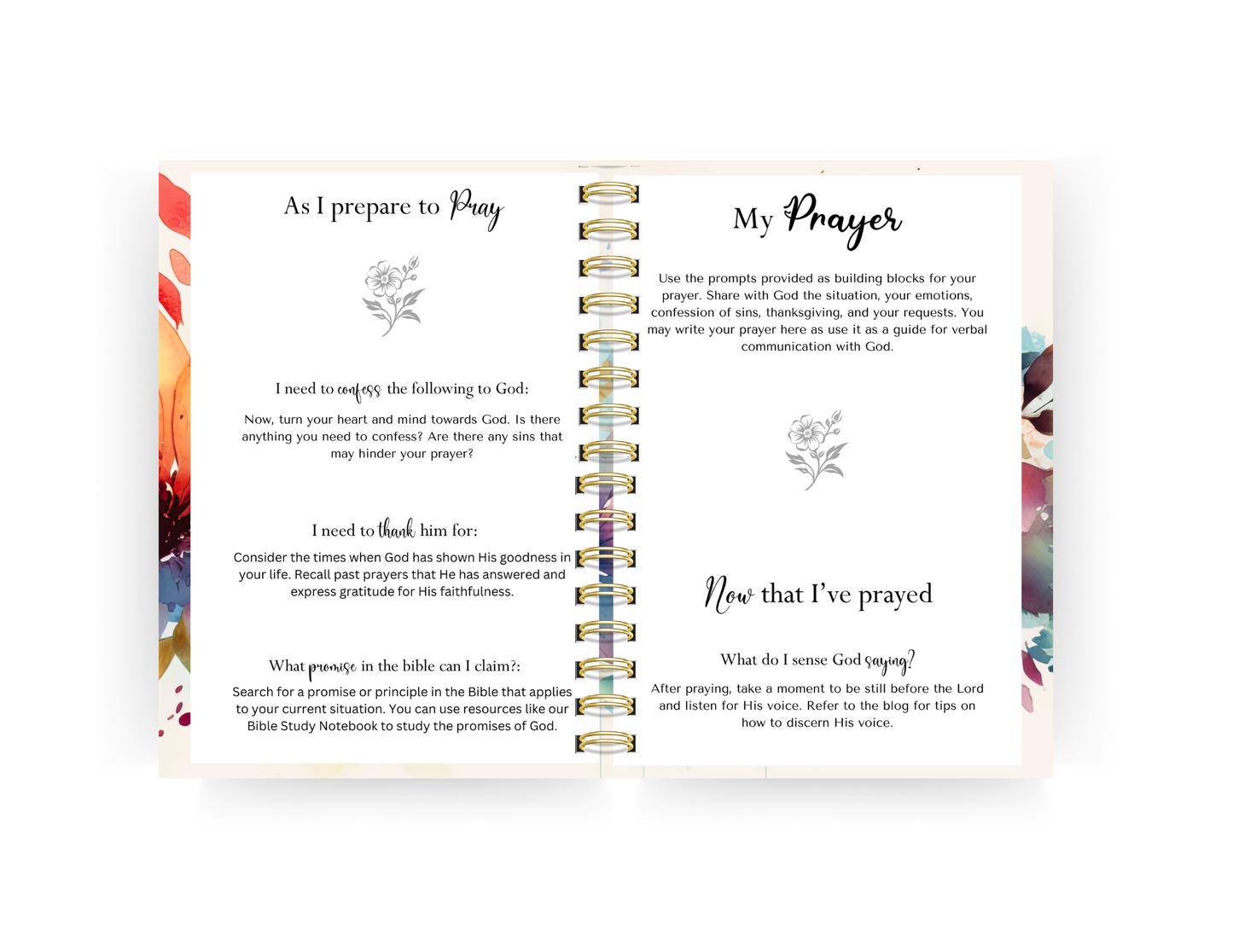 FAITH - Focused Prayer Journal