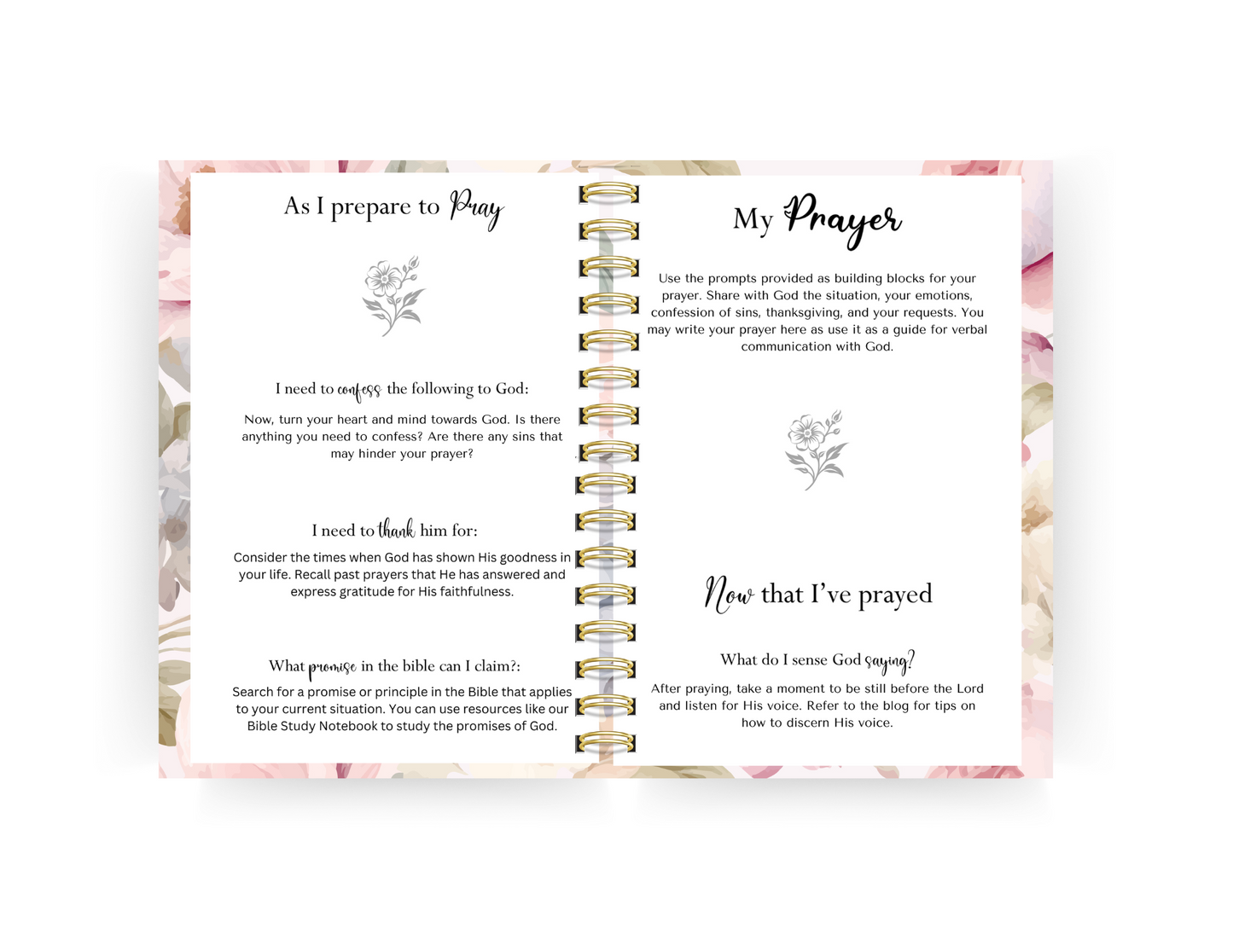 THANKFUL - Focused Prayer Journal