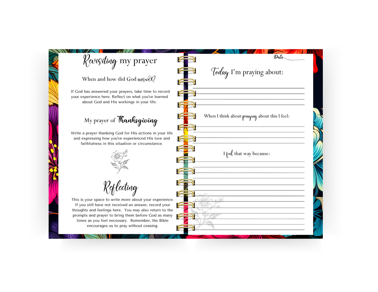 REJOICE - Focused Prayer Journal