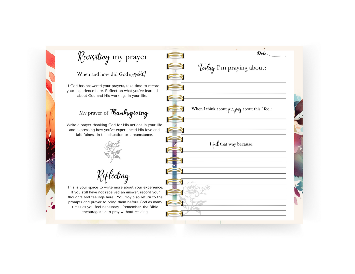 FAITH - Focused Prayer Journal