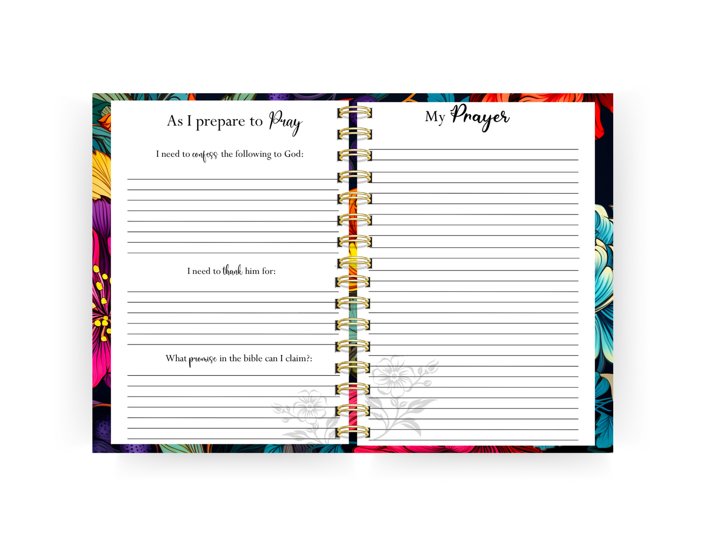 REJOICE - Focused Prayer Journal